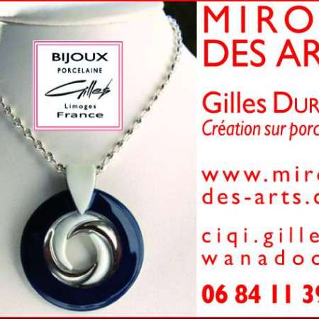 Miroir-Des-Arts Bijoux En Porcelaine De Limoges