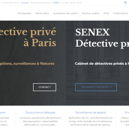 Senex Detective Prive Paris