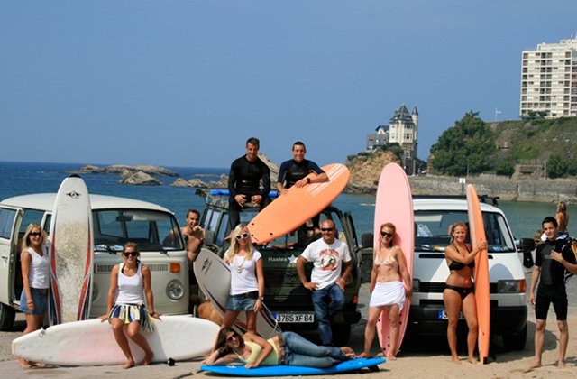 Ecole de Surf Biarritz, La Cote des BAsques - les moniteurs de Surf