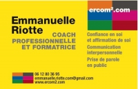 Emmanuelle Riotte coaching et formation / ercom2