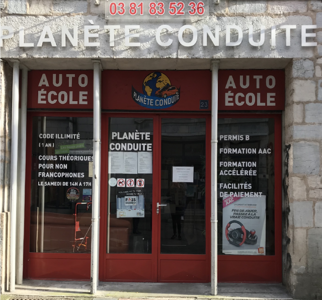 Planète Conduite Auto école à Besançon (25000) Adresse et téléphone sur l’annuaire Hoodspot