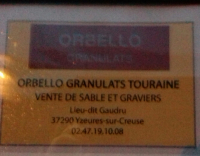 ORBELLO GRANULATS TOURAINE