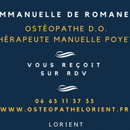 Emmanuelle De Romanet Ostéopathe D.o.