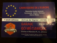 CARROSSERIE DE L'EUROPE - GARAGE GO