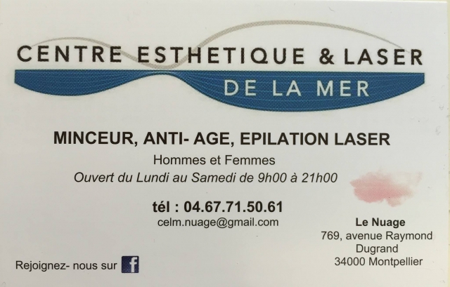 CENTRE ESTHETIQUE & LASER DE LA MER - Esthéticienne à Montpellier (34000) -  Adresse et téléphone sur l'annuaire Hoodspot
