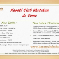 Karate Club Shotokan De Corse