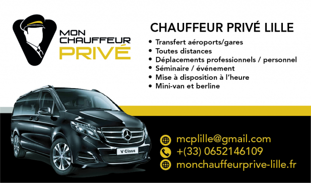 mon chauffeur privé - Taxi à Marquette-lez-Lille (59520) - Adresse et  téléphone sur l'annuaire Hoodspot