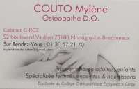 Couto Mylène - osteopathe 