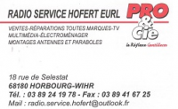 Pro et Cie radio Service Hofert Adhérent