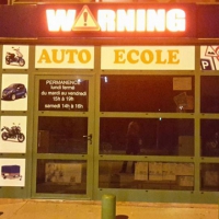Auto-Ecole Warning