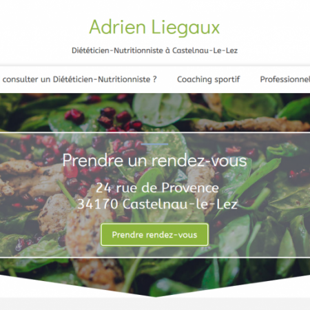 Adrien Liegaux Diététicien-Nutritionniste