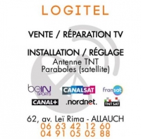 LOGITEL Allauch : Vente/ Rep TV : Installation antennes Paraboles 06-63-42-12-60