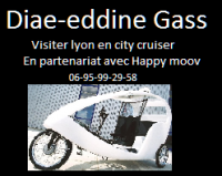 Diae-eddine gass visiter lyon en city cruiser 