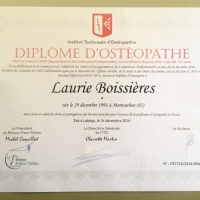 Laurie Boissières Ostéopathe D.o.