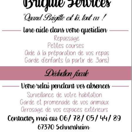 Brigitte Services (,garde D'enfants ,petites Courses, Arrosage De Vos Espaces Extérieurs, Surveillance De Votre Habitation Etc..