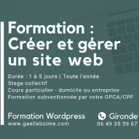 Création Site Internet Tpe-Gaëlle Boime