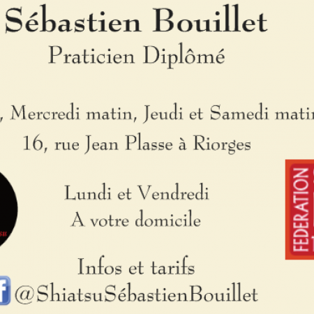 Shiatsu Sébastien Bouillet 06.99.97.88.06