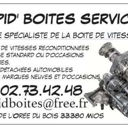 Rapid'boites Services