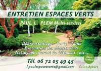 PAUL.L PLEM Multi-services espaces verts.Nettoyage courant des bâtiments