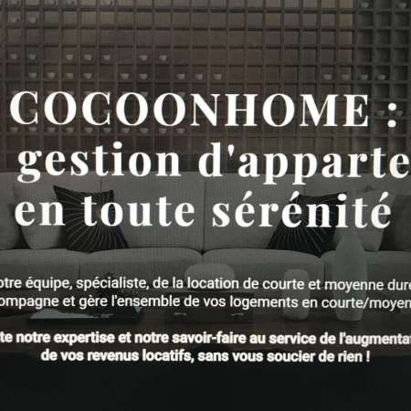 Cocoonhome-Location D'appartements Et Conciergerie