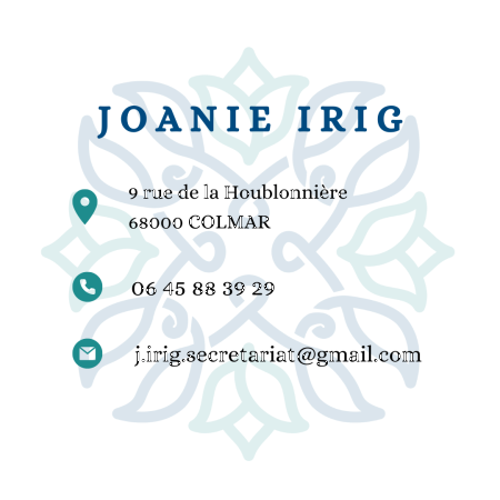Joanie Irig Ei-Libre D'esprit Secrétariat