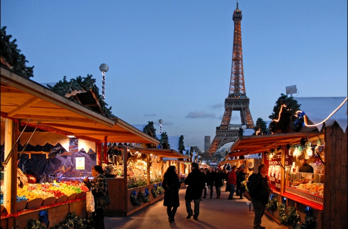 S’occuper à Paris entre Noël et le jour de l’an 