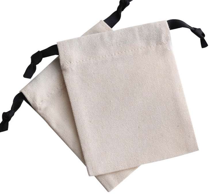 Cotton Muslin Bag, Cotton Pouch, Cotton Wedding Bag